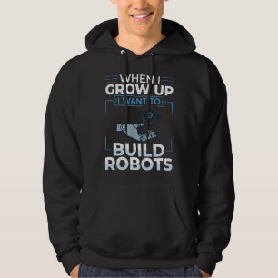 Robotik-Ingenieur Software Roboter bauen 1 Hoodie