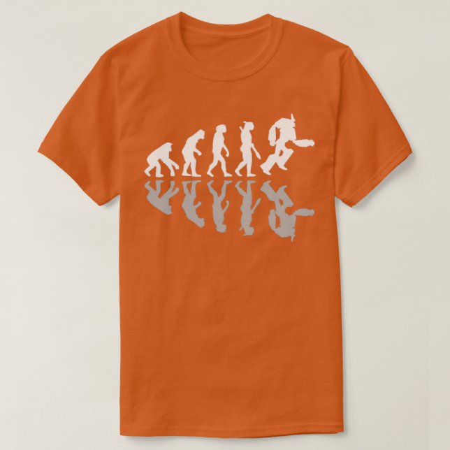 Robotik menschliche Evolution Roboter Lover Engine T-Shirt (Design vorne)