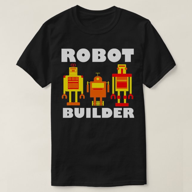 Robotik Roboter Engineering Roboter-Love1 T-Shirt (Design vorne)
