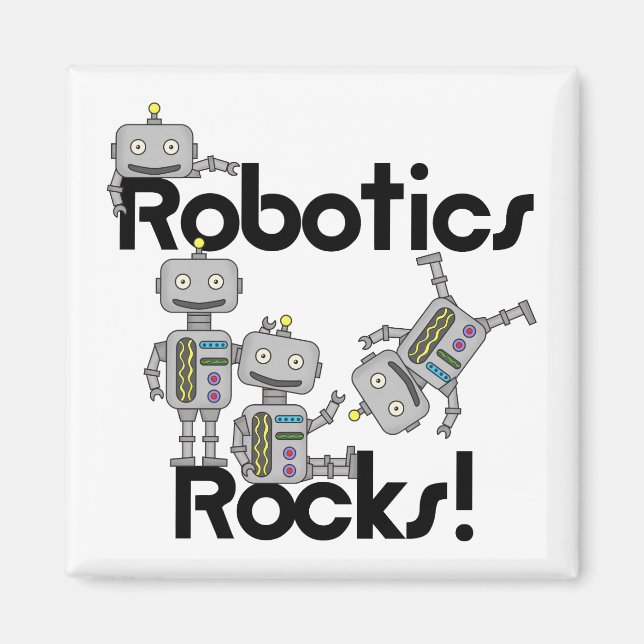 Robotik Rocks Magnet (Vorne)