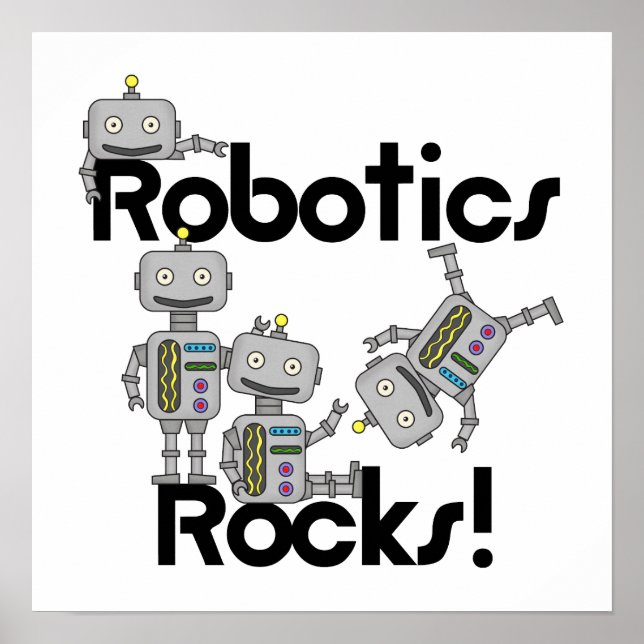 Robotik Rocks Poster (Vorne)
