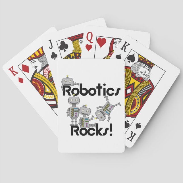 Robotik Spielkarten (Rückseite)