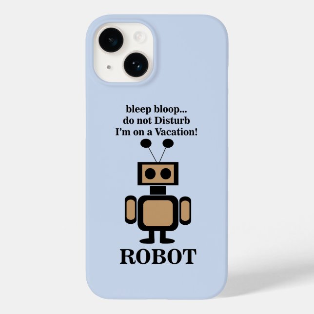 Robotik-Technologie Lustig Case-Mate iPhone Hülle (Rückseite)