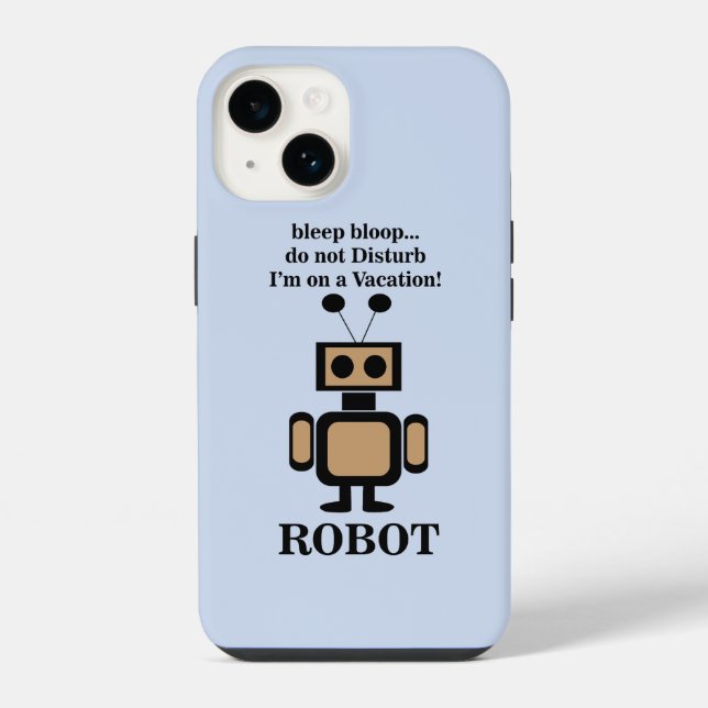 Robotik-Technologie Lustig iPhone Hülle (Rückseite)