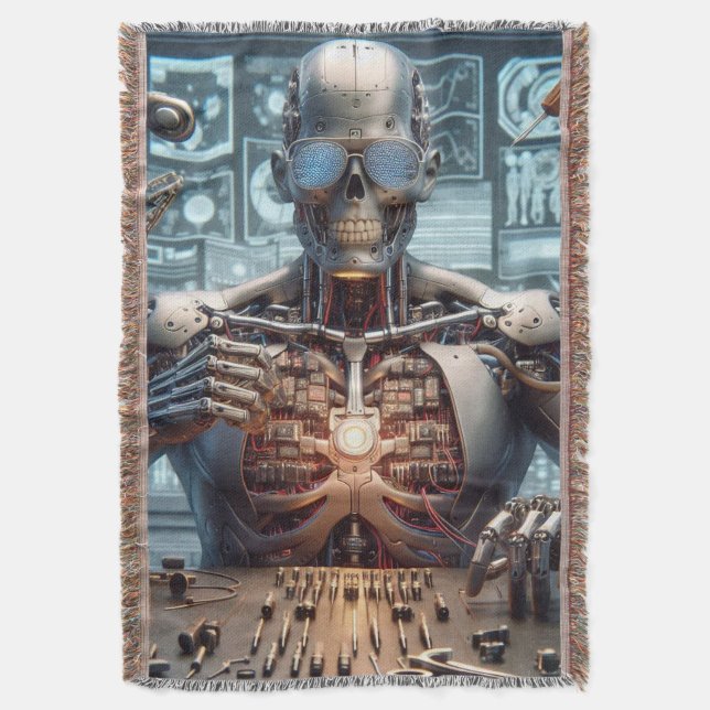 Robotingenieur Decke (Vorderseite Vertikal)