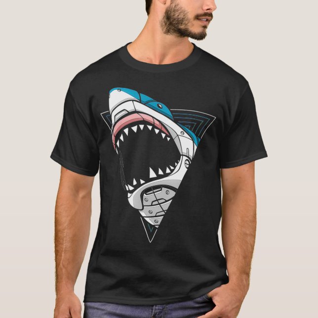 robotisch T-Shirt (Vorderseite)