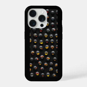 Robotische Emojis iPhone 15 Pro Hülle