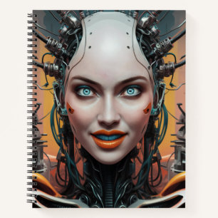 Robotisches Heft 1 Notizbuch