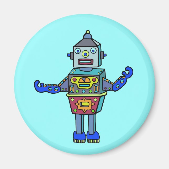 Robotman Magnet (Vorne)