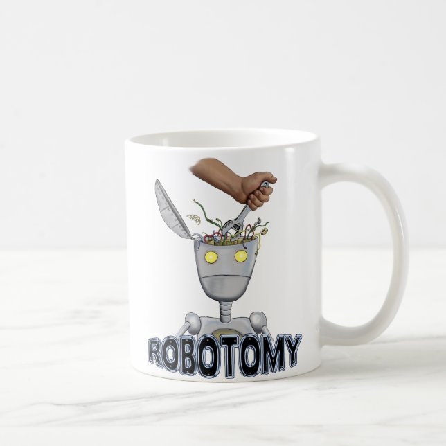 ROBOTOMIE-Tasse Kaffeetasse (Rechts)