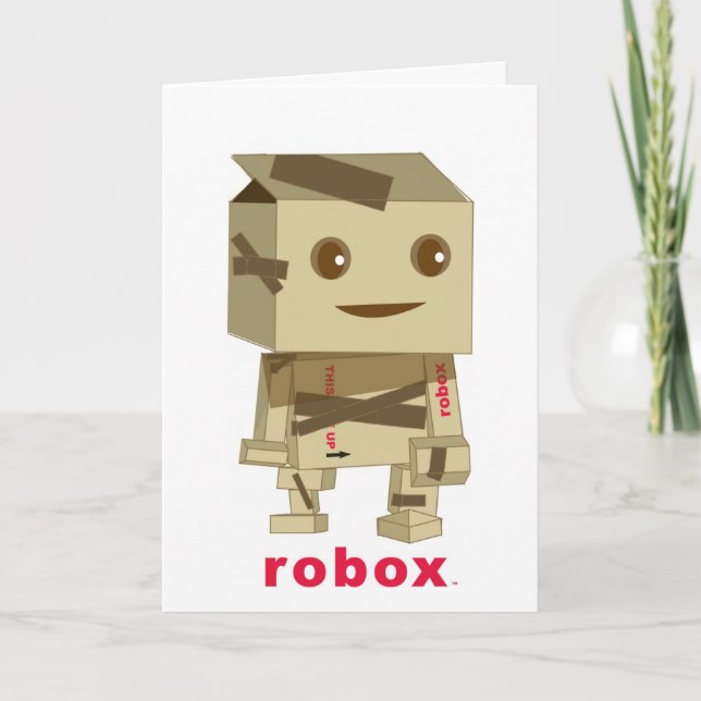 Robox! Freunde! Karte (Vorderseite)