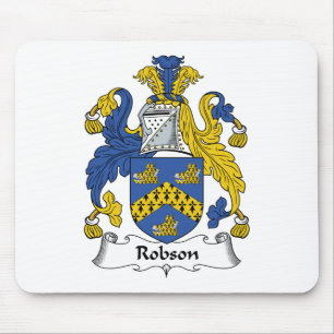 Robson-Familienwappen Mousepad