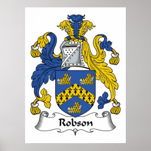 Robson Familienwappen Poster