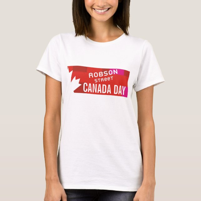 ROBSON-STRASSEN-Kanada-TagesT - Shirt (Vorderseite)