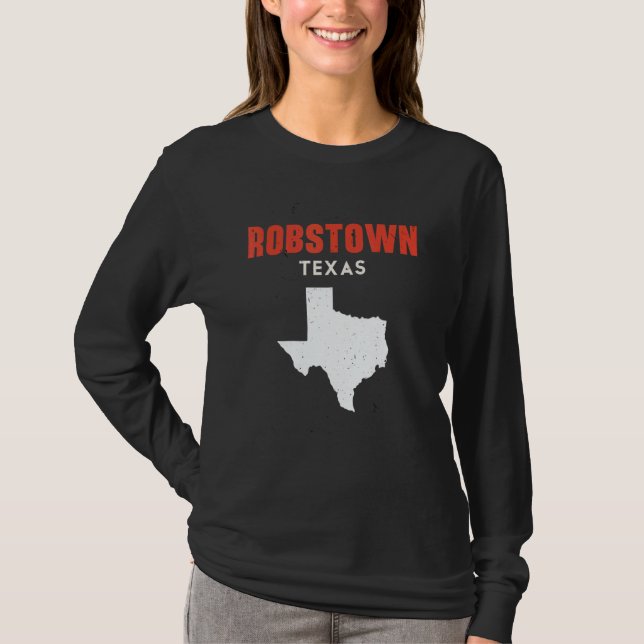 Robstown Texas USA State America Travel Texas T-Shirt (Vorderseite)