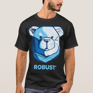 ROBUST BEAR COLORED BLUE T-Shirt