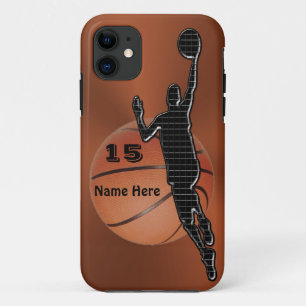 Robuste Basketball iPhone 6S Hülle NAME und NUMMER