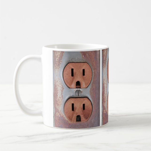 robuste elektrische Steckdosen Kaffeetasse (Links)