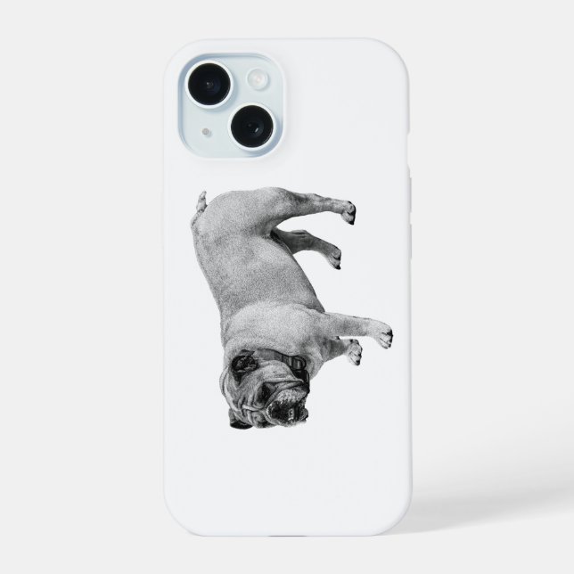 Robuste Form iPhone 15 Hülle (Rückseite)