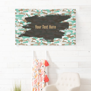 Robuste Küsten-Tarnung Personalisiert Banner