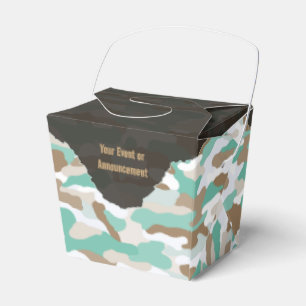 Robuste Küsten-Tarnung Personalisiert Geschenkschachtel