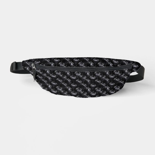 Robuste Leder-Optik Bauchtasche (Vorderseite)