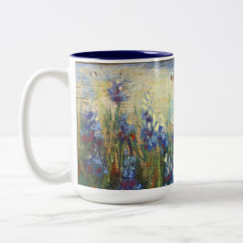 Robuste Texas-Blues-Tasse Zweifarbige Tasse