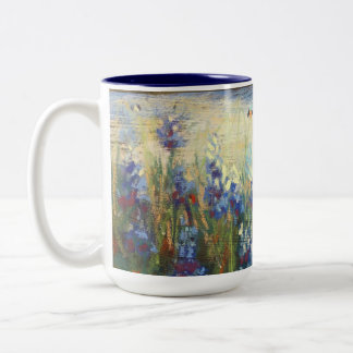 Robuste Texas-Blues-Tasse Zweifarbige Tasse