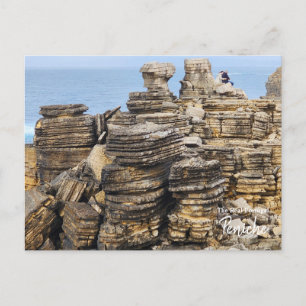 Robustes Peniche-Portugal Postkarte