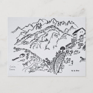Robustes Val d'Asco   Korsika, Frankreich Postkarte