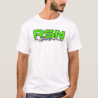 ROC trägt Netz-Logo-T - Shirt zur Schau