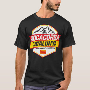 Rocacorba Girona Radfahren Katalonien Spanien T-Shirt