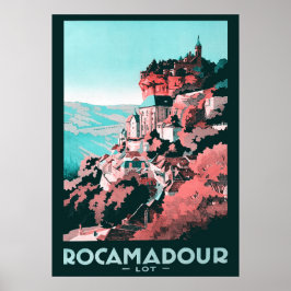 Rocamadour - Vintage Poster