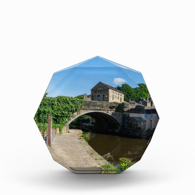 Rochdale Canal, Luddendenfoot Fotoblock (Vorderseite)