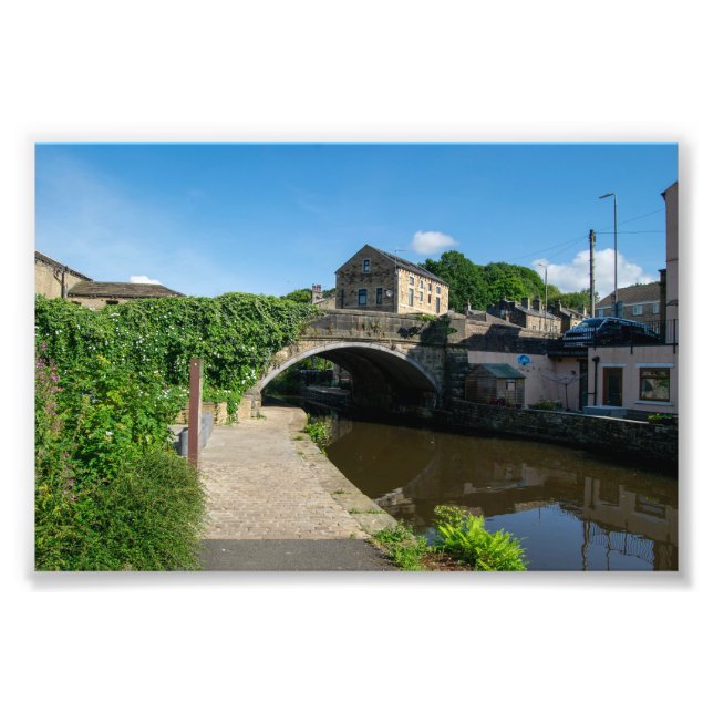 Rochdale Canal, Ludenfoot Fotodruck (Vorne)
