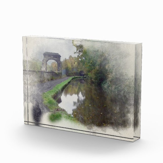 Rochdale Canal Sagar Richards Arch Fotoblock (Rechts)