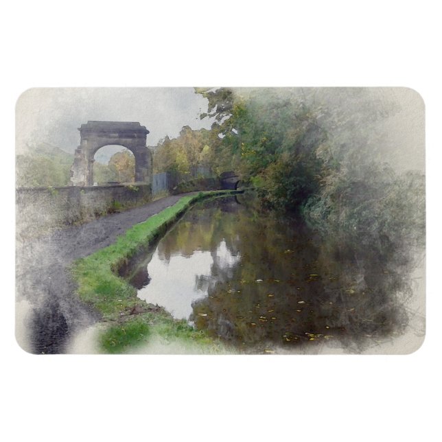 Rochdale Canal Sagar Richards Arch Magnet (Horizontal)
