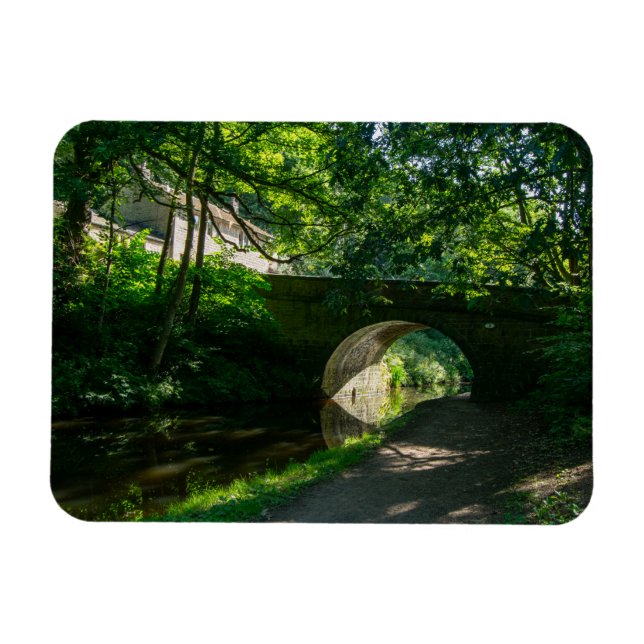 Rochdale Canal, Sowerby Bridge Magnet (Horizontal)