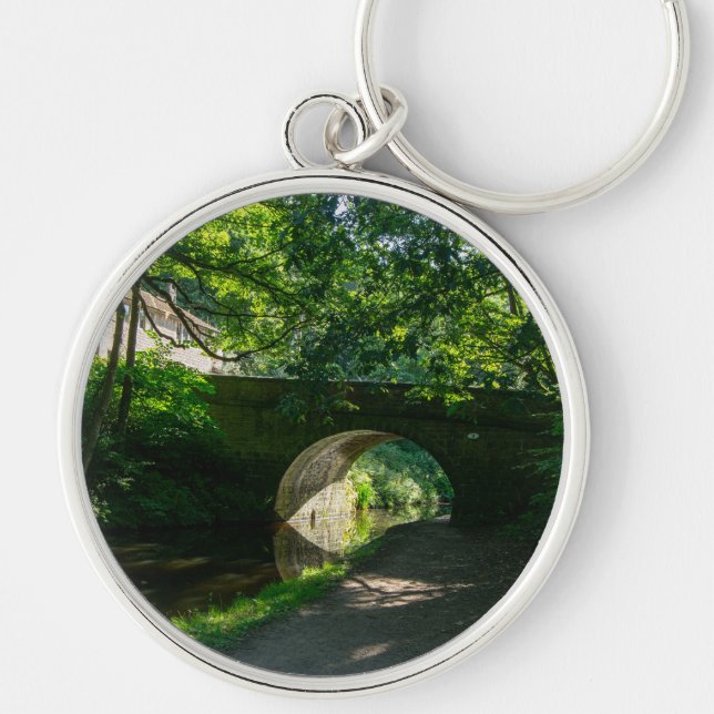 Rochdale Canal, Sowerby Bridge Schlüsselanhänger (Vorne)