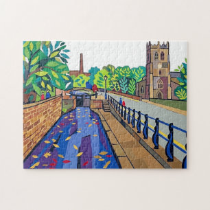 Rochdale-Kanal & Christ Church, Sowerby Bridge Puzzle