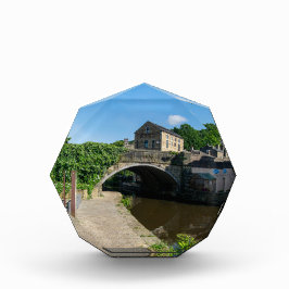 Rochdale-Kanal, Luddendenfoot Fotoblock
