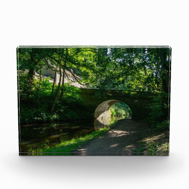 Rochdale-Kanal, Sowerby Bridge Fotoblock (Vorderseite)