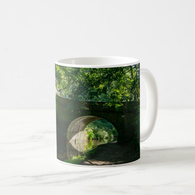 Rochdale-Kanal, Sowerby Bridge Kaffeetasse (VorderseiteRechts)