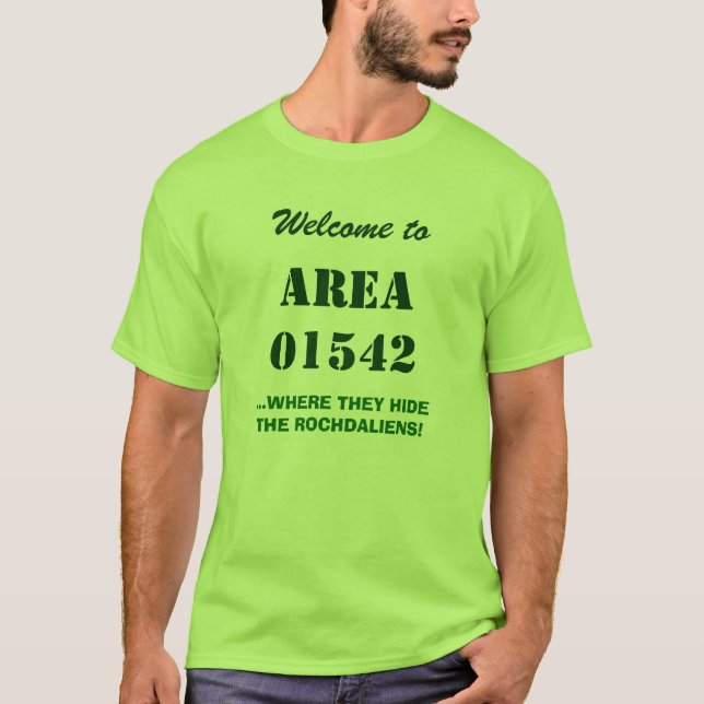 Rochdale MA, alias "BEREICH 01542"… Rochdaliens! T-Shirt (Vorderseite)