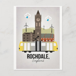 Rochdale Postkarte