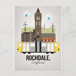 Rochdale Postkarte
