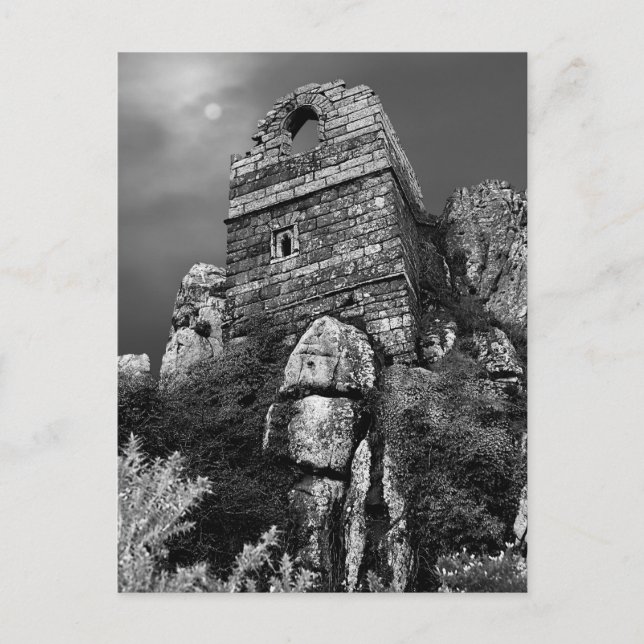 Roche Rock, Cornwall Postkarte (Vorderseite)