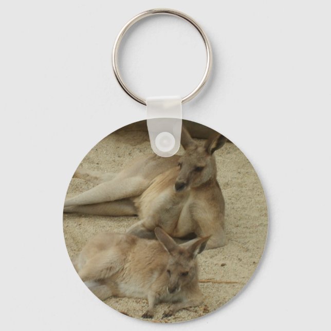 Rochen fangen schlüsselanhänger (Vorderseite)