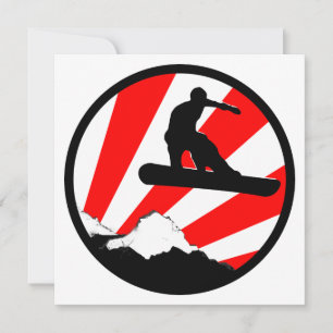 Rochen Snowboarden Einladung