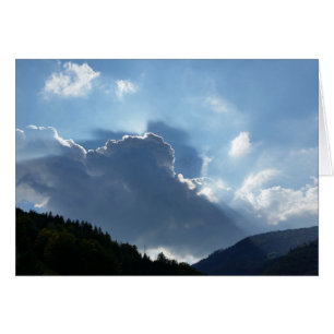 Rochen und Wolken